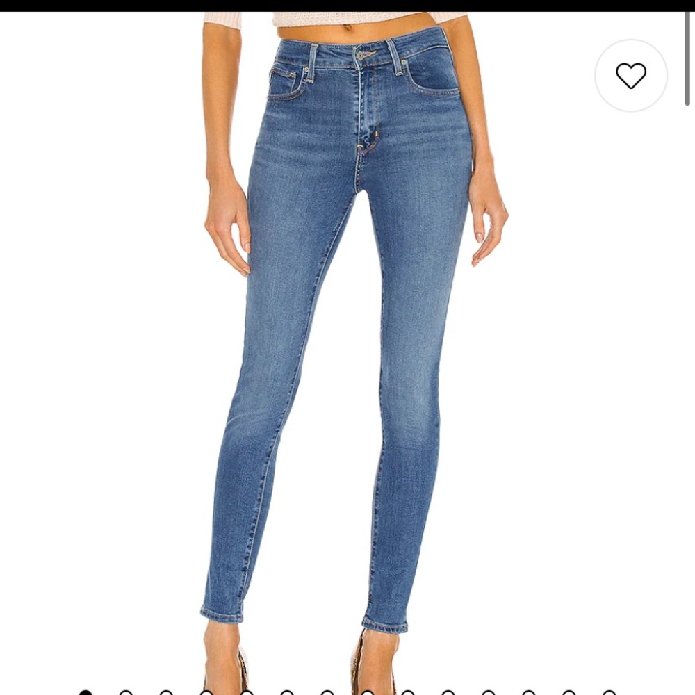 Levi’s 721 high rise skinny jean